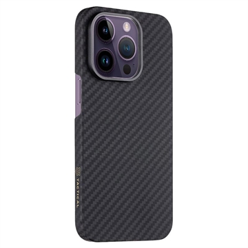 Husă iPhone 14 Pro - Tactical MagForce - Fibră De Carbon / Negru