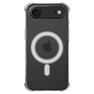 Husă cu colțuri ranforsate și MagSafe iPhone 17 Air - Tactical MagForce Plyo - Transparent