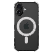Husă cu colțuri ranforsate și MagSafe iPhone 17 - Tactical MagForce Plyo - Transparent