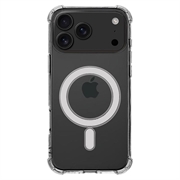 Husă cu colțuri ranforsate și MagSafe iPhone 17 Pro Max - Tactical MagForce Plyo - Transparent