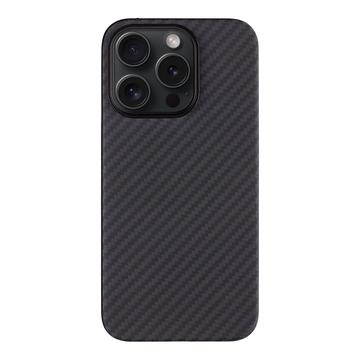 Husă iPhone 15 Pro - Tactical MagForce - Fibră De Carbon / Negru