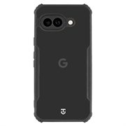 Husă cu colțuri ranforsate Google Pixel 9a - Tactical Quantum Stealth - transparentă / neagră