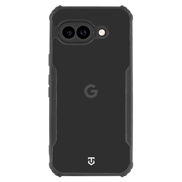 Husă cu colțuri ranforsate Google Pixel 9a - Tactical Quantum Stealth - transparentă / neagră