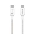 Cablu Tactical Stitch Thread USB-C - 2m, 60W - Alb