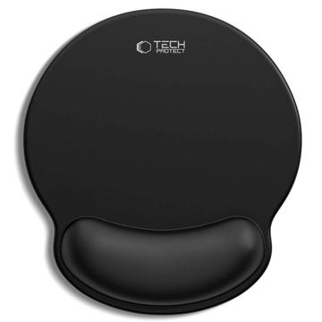 Suport pentru mouse Tech-Protect A200 cu suport pentru încheietura mâinii din gel - 25x22.5cm - negru