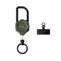 Tech-Protect ATH03 UrbanLoop – Suport antifurt cu cablu de oțel – Verde militar