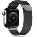 Curea Milanese Apple Watch Series 9/8/SE (2022)/7/SE/6/5/4/3/2/1 - Tech-Protect - Negru