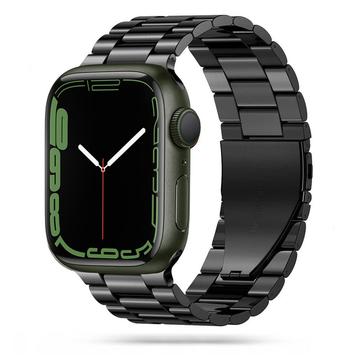 Curea Oțel Inoxidabil Apple Watch Ultra 2/Ultra/9/8/SE (2022)/7/SE/6/5/4/3/2/1 - Tech-Protect - 49mm/45mm/44mm/42mm - Negru