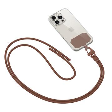 Curea pentru smartphone Tech-Protect C5S CrossBody - maro