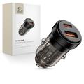 Încărcător auto cu două porturi Tech-Protect CC03 45W - negru
