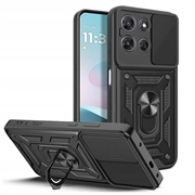 Husă Motorola Moto G67 Power/G57 Power Tech-Protect CamShield Pro - Negru