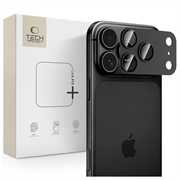 Protector pentru lentilele camerei iPhone 18 Pro Max Tech-Protect Camfull Fit+ - Negru
