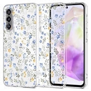 Husă TPU Samsung Galaxy A37 - Tech-Protect FlexAir - Flori de primăvară