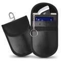Tech-Protect KLR100 Geantă pentru chei de mașină cu blocarea RFID și titular de card - negru