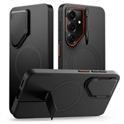 Husă Samsung Galaxy S26 Tech-Protect Kevlar Aura - compatibilă cu MagSafe - Negru / Portocaliu