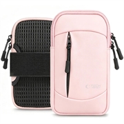 Tech-Protect M6 Bandera sport universala 6.9" - Companion de fitness ușor rezistent la apă - Roz