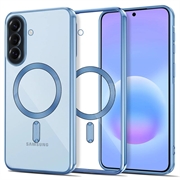 Husă Samsung Galaxy A57 Tech-Protect MagFlex - Compatibilă cu MagSafe - Transparent / Albastru Cer