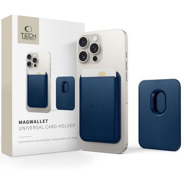 Tech-Protect MagWallet MagSafe Card Holder - Bleumarin