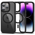 Husă Magmat Tech-Protect pentru iPhone 15 Pro Max - Compatibilă MagSafe - Negru / Clar