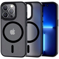 Husă Magmat Tech-Protect pentru iPhone 13 Pro Max - Compatibilă MagSafe - Translucid Negru