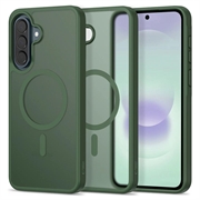Husă Samsung Galaxy A36/A37/A56 Tech-Protect Magmat - Compatibilă MagSafe - Verde mat