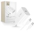Tech-Protect NC20W Încărcător USB-C cu cablu Type-C - alb