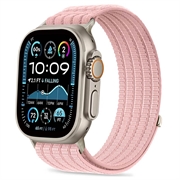 Curea sport din nailon Tech-Protect - Apple Watch 8/9/10/11/SE/Ultra - 44/45/46/49mm - Roz deschis