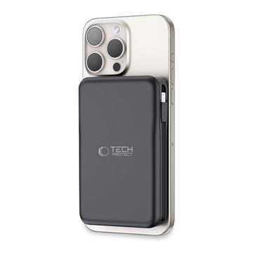 Power Bank magnetic fără fir Tech-Protect PB31 LifeMag - 15W - Negru