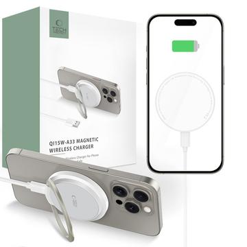 Tech-Protect QI15W-A33 Magnetic Wireless Charger w. Stand - Compatibil MagSafe