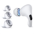 Dopuri Urechi Silicon AirPods Pro - Tech-Protect - S, M, L - Alb