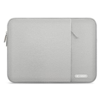 Tech-Protect Sleevy Laptop Sleeve cu buzunar lateral - 13-14" - Gri creion
