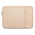 Tech-Protect Sleevy Laptop Sleeve cu buzunar lateral - 15-16" - Caffe Latte