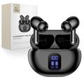 Căști fără fir Tech-Protect UltraBoost TWS Pro G2 cu afișaj LED - Negru