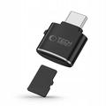 Tech-Protect UltraBoost Type-C Micro SD/TF Card Reader - Negru