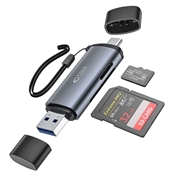Cititor de carduri SD și MicroSD Tech-Protect UltraBoost USB-A/USB-C