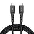 Cablu USB-C Tech-Protect Ultraboost UB11T - PD 240W/QC 4.0, 2m - Negru