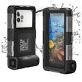Carcasă Impermeabilă pentru Scufundări Tech-Protect - 6.7" (Ambalaj Deschis - Satisfăcător) - Negru