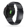 Tech-Protect curea universală Garmin din oțel inoxidabil - 22mm - negru