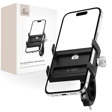 Suport universal pentru biciclete Tech-Protect V4 - 62mm-105mm - Negru