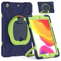 Husă iPad 10.2 2019/2020/2021 - Tech-Protect X-Armor - Marin / Verde Lime