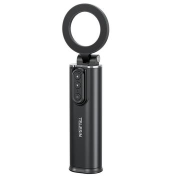 Telesin P1-HSS-02 MagSafe Holder pentru Vlogging cu telecomandă Bluetooth - Negru