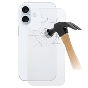Capac Protecție Spate Sticlă Temperată iPhone 16 - 9H - Clar