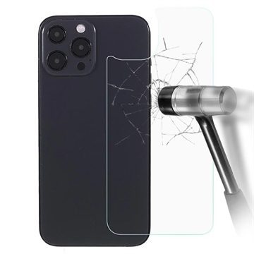 Capac Protecție Spate Sticlă Temperată iPhone 16 Pro Max - 9H - Clar