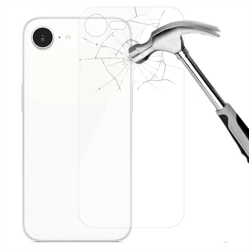 Capac Protecție Spate Sticlă Temperată iPhone 16e - 9H - Clar