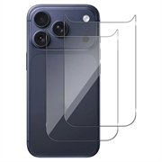 Capac Protecție Spate Sticlă Temperată iPhone 18 Pro - 9H - 2 Buc. - Clar