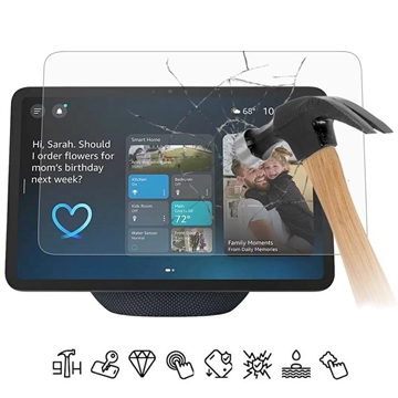 Protector de ecran din sticlă călită Amazon Echo Show 11 (2025) - 9H - Case Friendly - Transparent