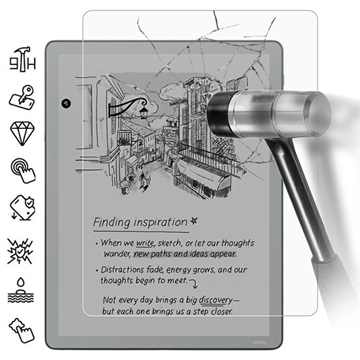 Protector de ecran din sticlă călită Amazon Kindle Scribe (2025) - 9H - Case Friendly - Transparent
