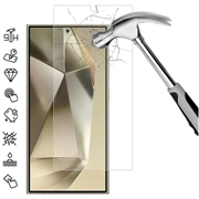 Samsung Galaxy S25 Ultra Protector de ecran din sticlă călită cu deblocare prin amprentă - Transparent