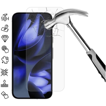 Protector de ecran din sticlă călită Google Pixel 10 Pro - 9H - Case Friendly - Transparent