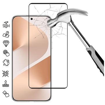 Protecție de ecran din sticlă temperată Huawei Pura 80 Pro/80 Pro+/80 Ultra Acoperire completă - 9H - Margine neagră